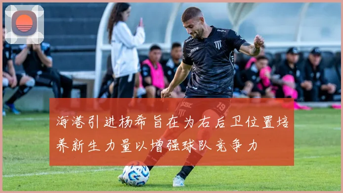 海港引进杨希旨在为右后卫位置培养新生力量以增强球队竞争力